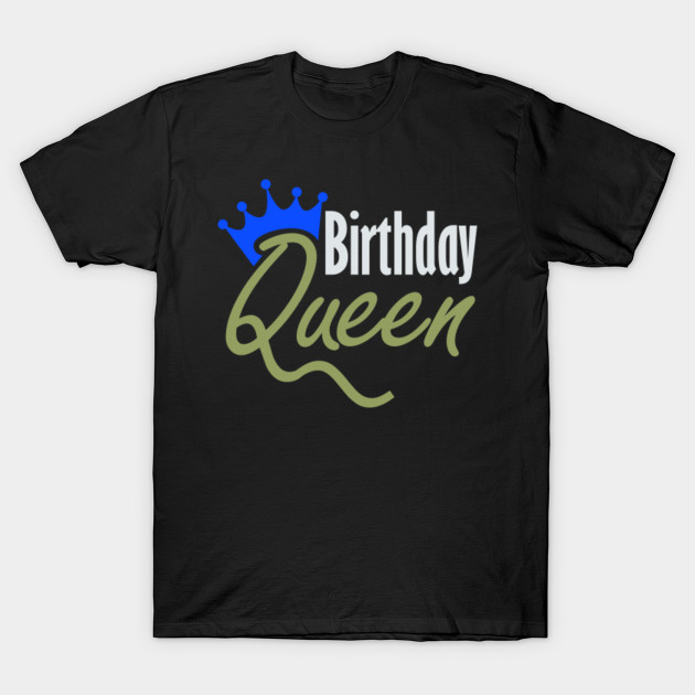 Birthday Queen Colorful Funny